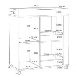 Loftscape Servierwagen Stoneyford I - Altholz Dekor -Wohnzimmermöbel boutique en ligne 1000364868 220722 501 SKETCH DETAILS P000000001000364868 sketch