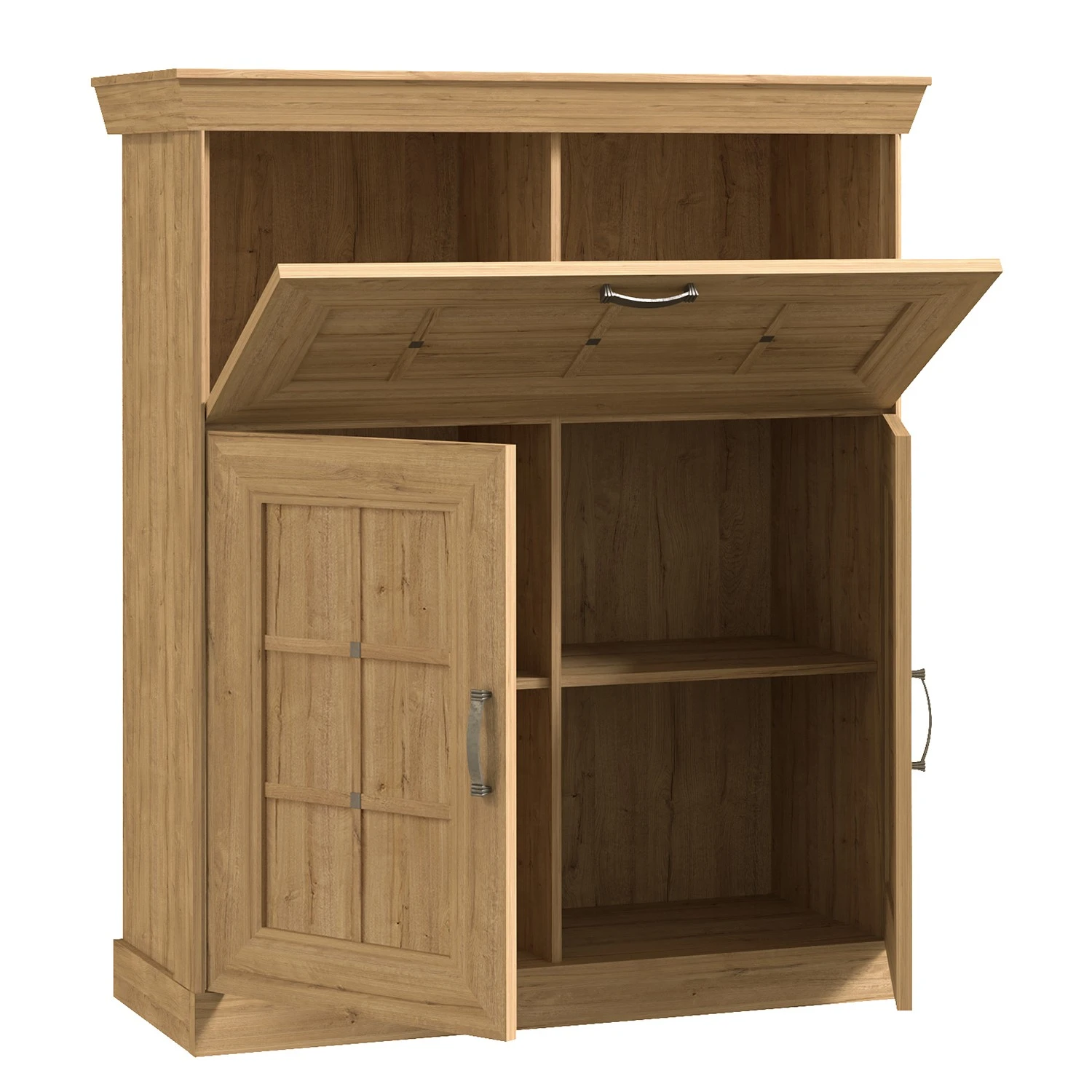 Ridgevalley Highboard Boolamore - Eiche Dekor 3 Ridgevalley Highboard Boolamore - Eiche Dekor – Bild 3