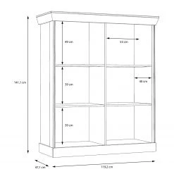 Ridgevalley Highboard Boolamore - Eiche Dekor 11 Ridgevalley Highboard Boolamore - Eiche Dekor -Wohnzimmermöbel boutique en ligne 1000364889 220722 501 SKETCH DETAILS P000000001000364889 sketch