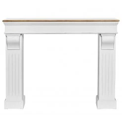 Butlers Kaminumrandung MASTERPIECE - Paulownia - Transparent -Wohnzimmermöbel boutique en ligne 1000365704 220728 030 DETAILS P000000001000365704