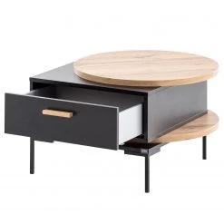 Schildmeyer Couchtisch Looks I - Schwarz / Eiche Dekor 9 Schildmeyer Couchtisch Looks I - Schwarz / Eiche Dekor -Wohnzimmermöbel boutique en ligne 1000366036 220809 031 DETAILS P000000001000366036