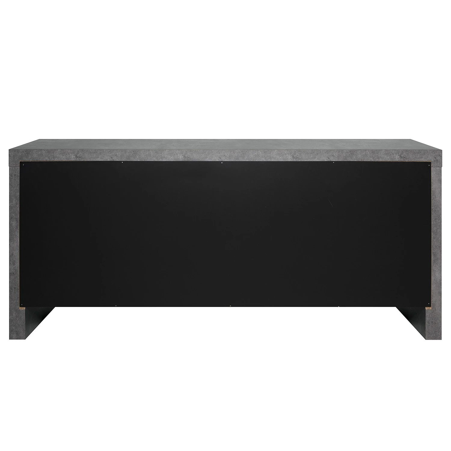 Temahome Sideboard Kobe II - Schwarz / Beton Dekor 7 Temahome Sideboard Kobe II - Schwarz / Beton Dekor – Bild 7