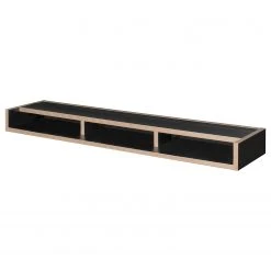 Temahome Wandregal Ply - Schwarz / Hellbraun