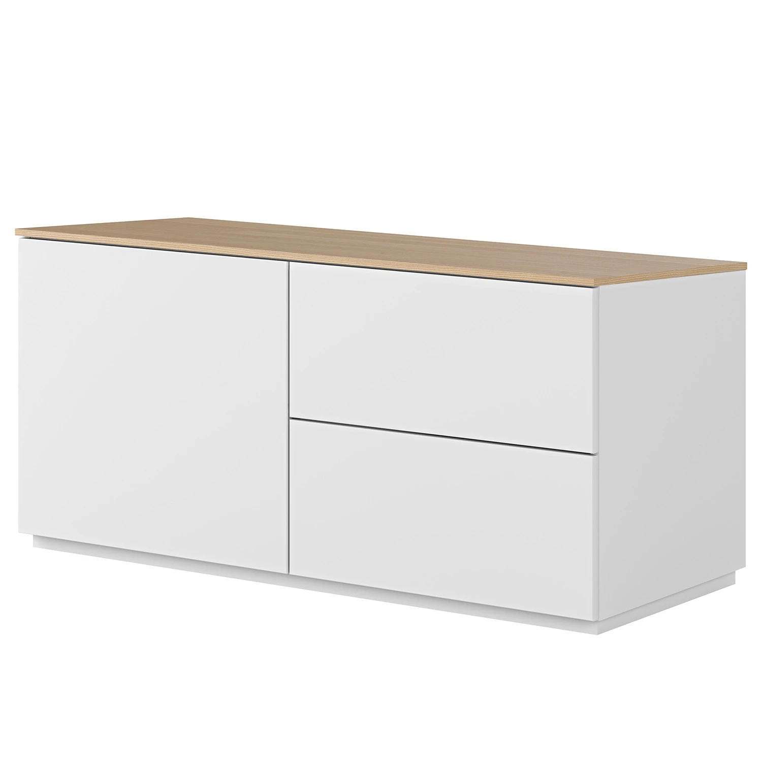 Temahome Kommode Join V - Weiß / Eiche 1 Temahome Kommode Join V - Weiß / Eiche