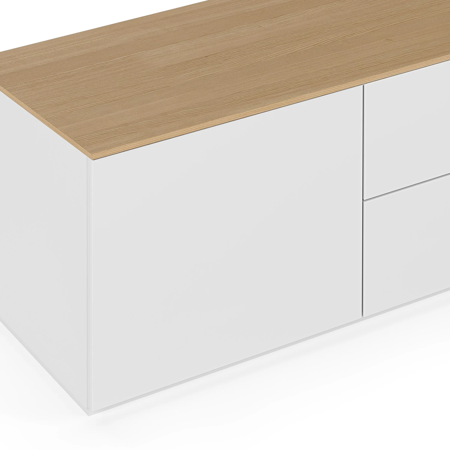 Temahome Kommode Join V - Weiß / Eiche 6 Temahome Kommode Join V - Weiß / Eiche – Bild 6