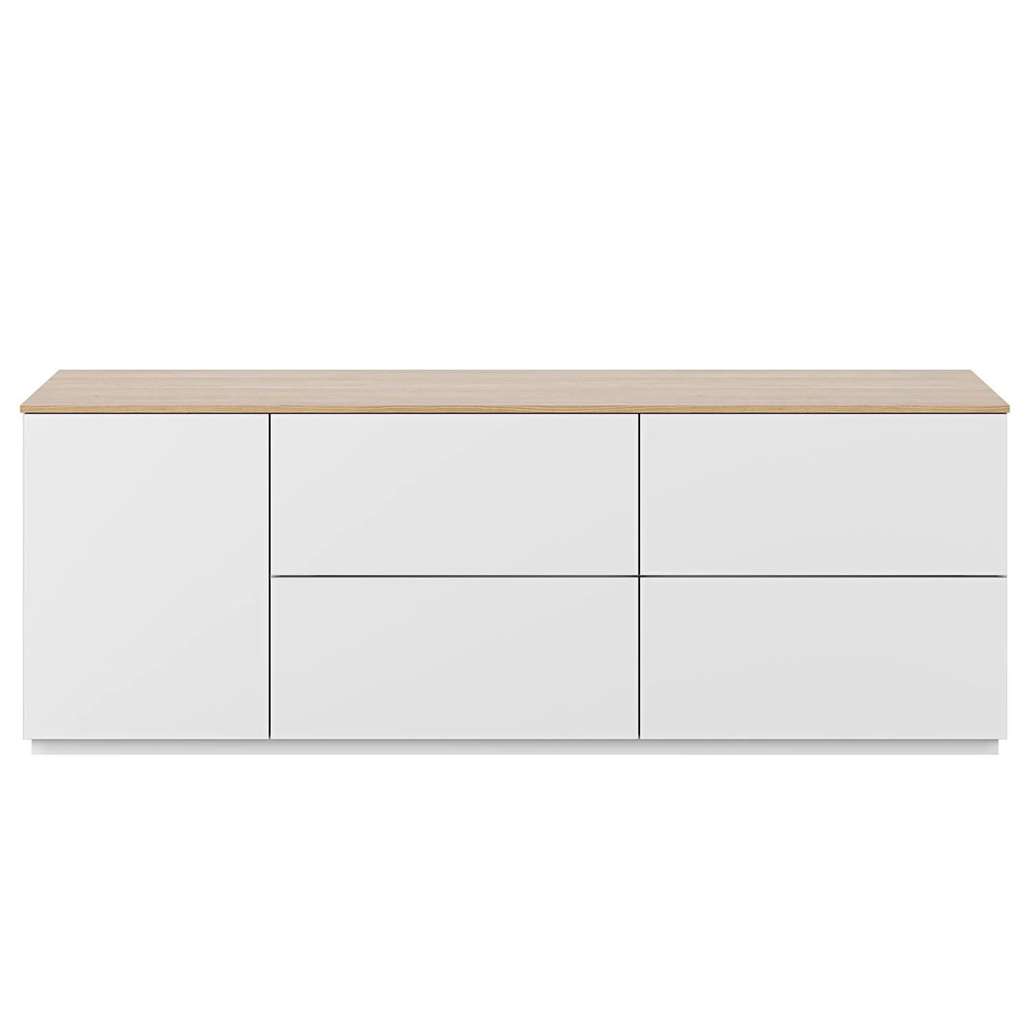 Temahome Sideboard Join VII - Weiß / Eiche 4 Temahome Sideboard Join VII - Weiß / Eiche – Bild 4