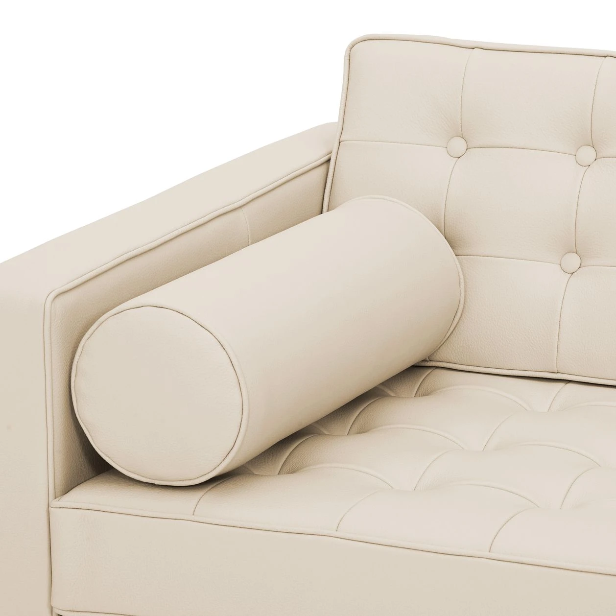 Fredriks Sofa Chelsea (3-Sitzer) Echtleder - Echtleder Gad: Creme - Kufen 4 Fredriks Sofa Chelsea (3-Sitzer) Echtleder - Echtleder Gad: Creme - Kufen – Bild 4