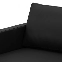 Fredriks Sofa Portobello (3-Sitzer) Echtleder - Echtleder Gad: Schwarz - Kufen -Wohnzimmermöbel boutique en ligne 3 sitzer sofa portobello leder schwarz kufen 3793496
