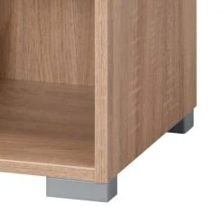 Aktenregal Merit - Eiche Sonoma Dekor / Hochglanz Weiß -Wohnzimmermöbel boutique en ligne aktenregal merit eiche sonoma dekor hochglanz weiss 347590