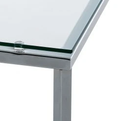 Fredriks Beistelltisch Cross - Metall - Silber 11 Fredriks Beistelltisch Cross - Metall - Silber -Wohnzimmermöbel boutique en ligne beistelltisch cross glas klar eckig 427362