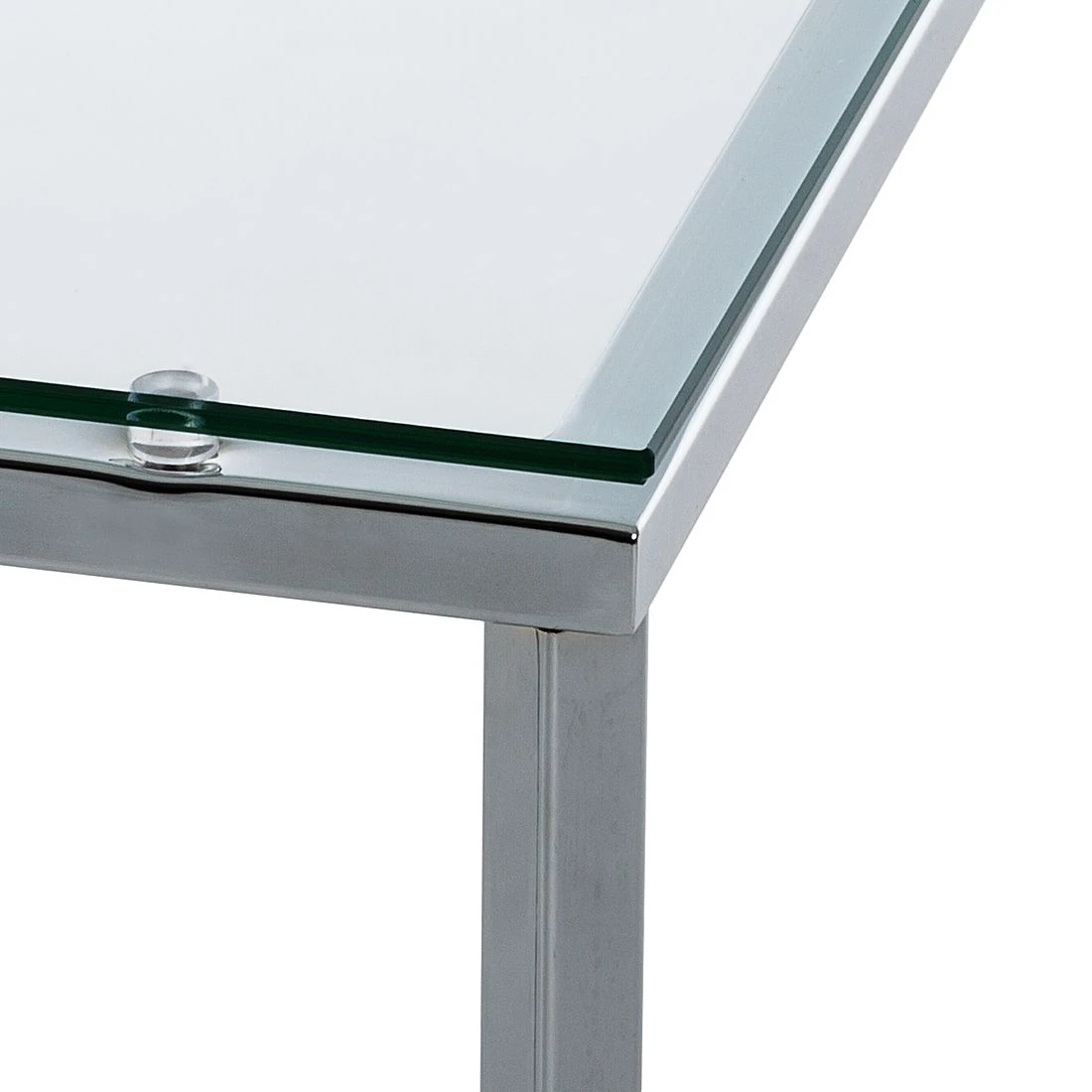 Fredriks Beistelltisch Cross - Metall - Silber 5 Fredriks Beistelltisch Cross - Metall - Silber – Bild 5