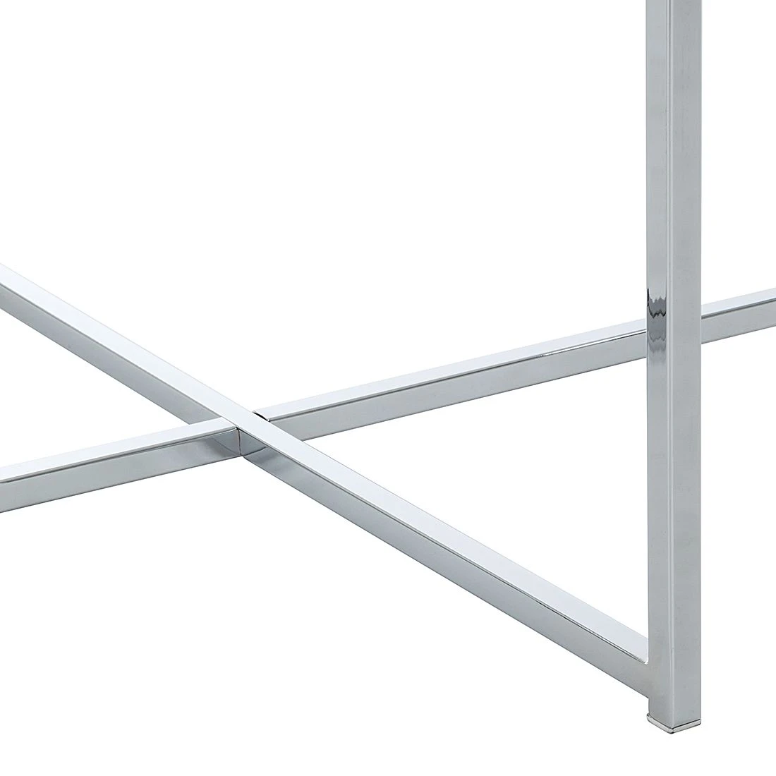 Fredriks Beistelltisch Cross - Metall - Silber 6 Fredriks Beistelltisch Cross - Metall - Silber – Bild 6