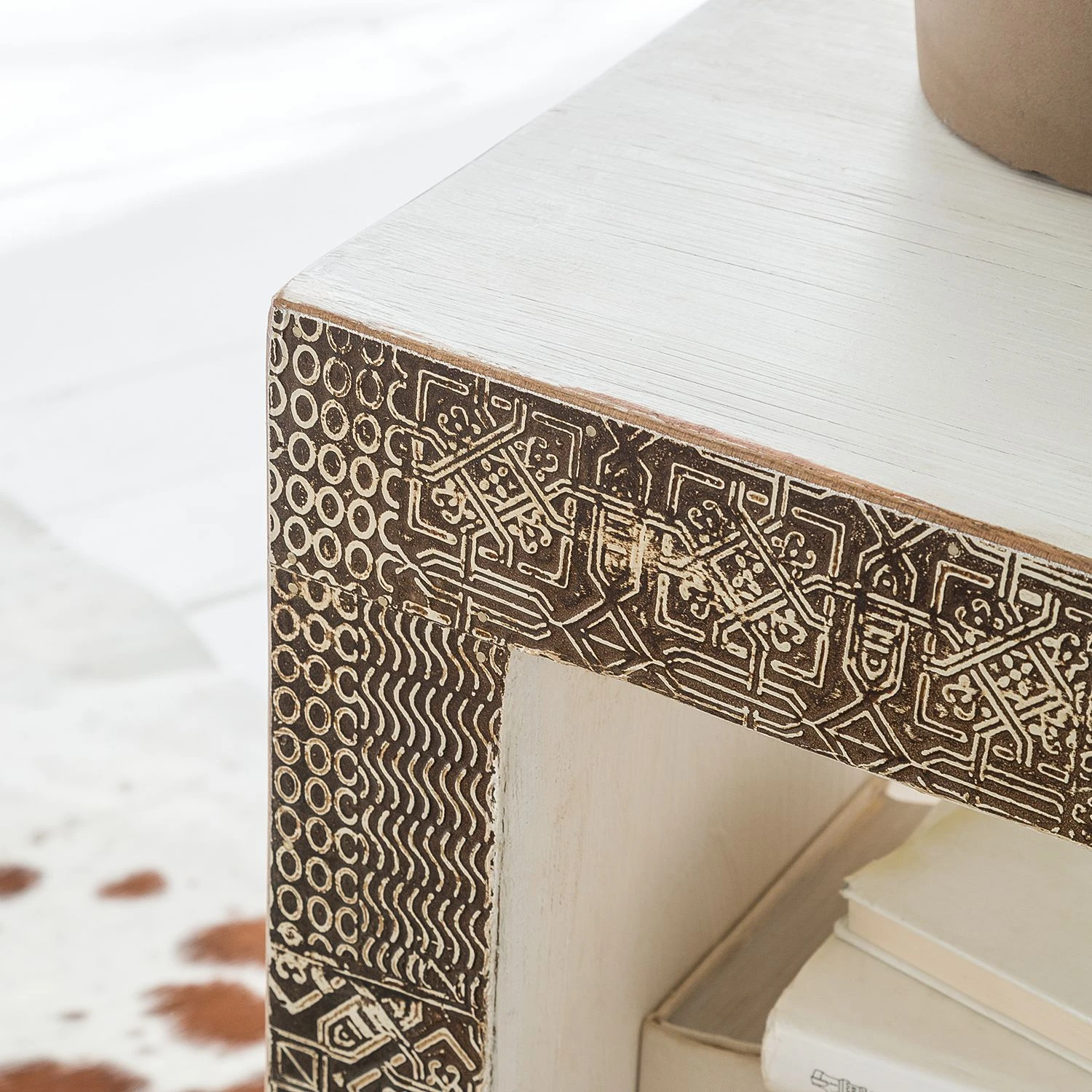 Wolf-Möbel Beistelltisch Goa White - Mehrfarbig 9 Wolf-Möbel Beistelltisch Goa White - Mehrfarbig – Bild 9