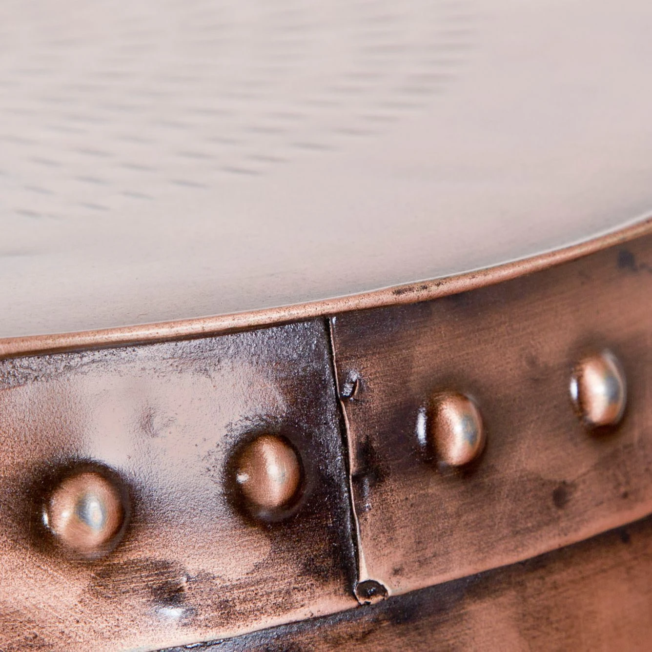 Ars manufacti Beistelltisch Marval I - Metall - Kupfer 2 Ars manufacti Beistelltisch Marval I - Metall - Kupfer – Bild 2