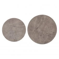 Mørteens Beistelltisch-Set Nilla II (2-teilig) - Beton Dekor -Wohnzimmermöbel boutique en ligne beistelltisch set nilla ii 2 teilig eiche teilmassiv marmor weiss dekor 4759532