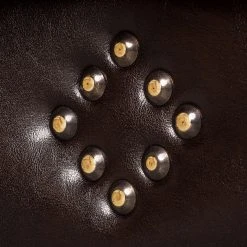 Maison Belfort Bigsofa Mosambik - Kunstleder / Webstoff - Dunkelbraun / Rot - Dunkelbraun / Rot -Wohnzimmermöbel boutique en ligne bigsofa christian kunstleder schwarz webstoff rot 354622