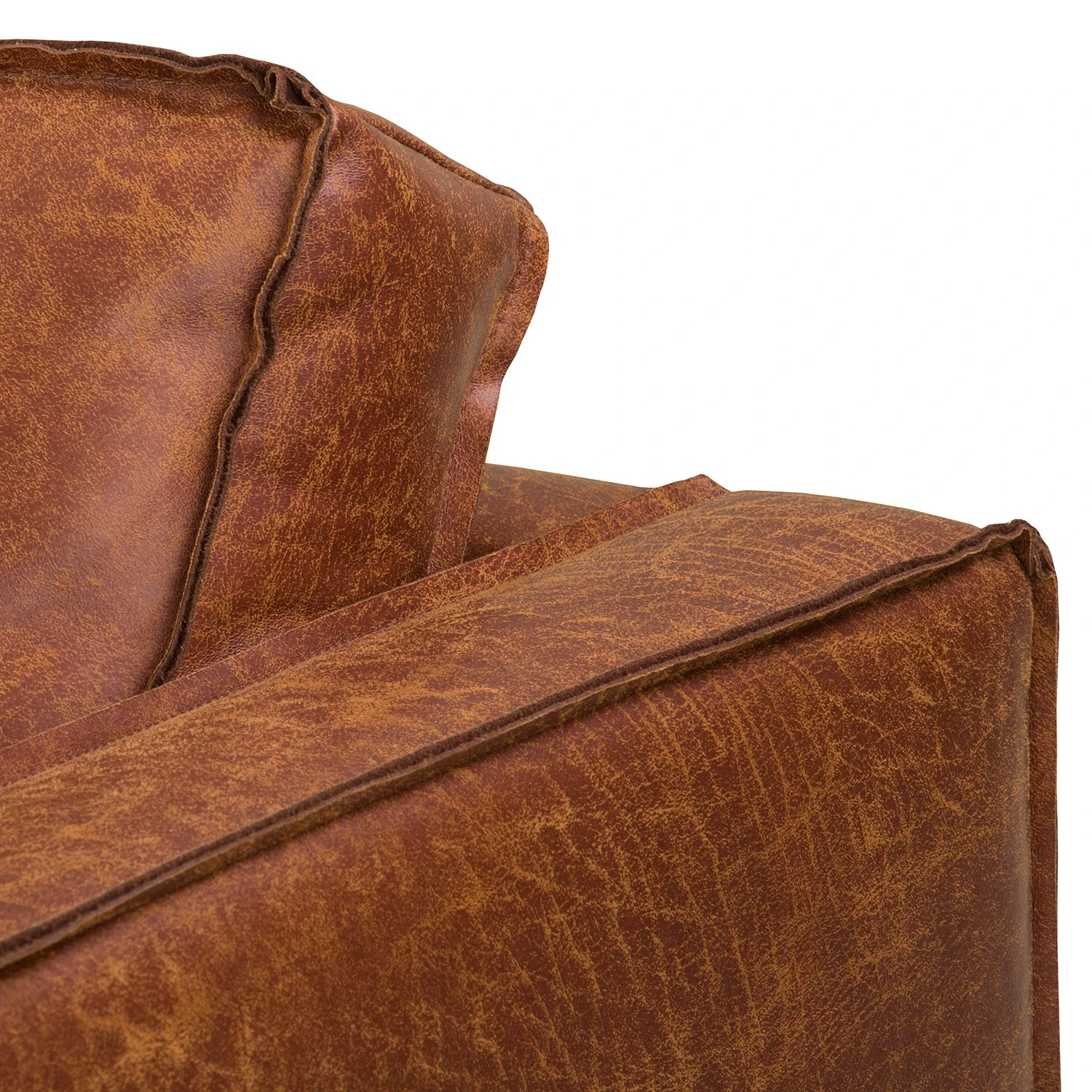 Ars manufacti Bigsofa FORT DODGE - Microfaser Yaka: Cognac 7 Ars manufacti Bigsofa FORT DODGE - Microfaser Yaka: Cognac – Bild 7