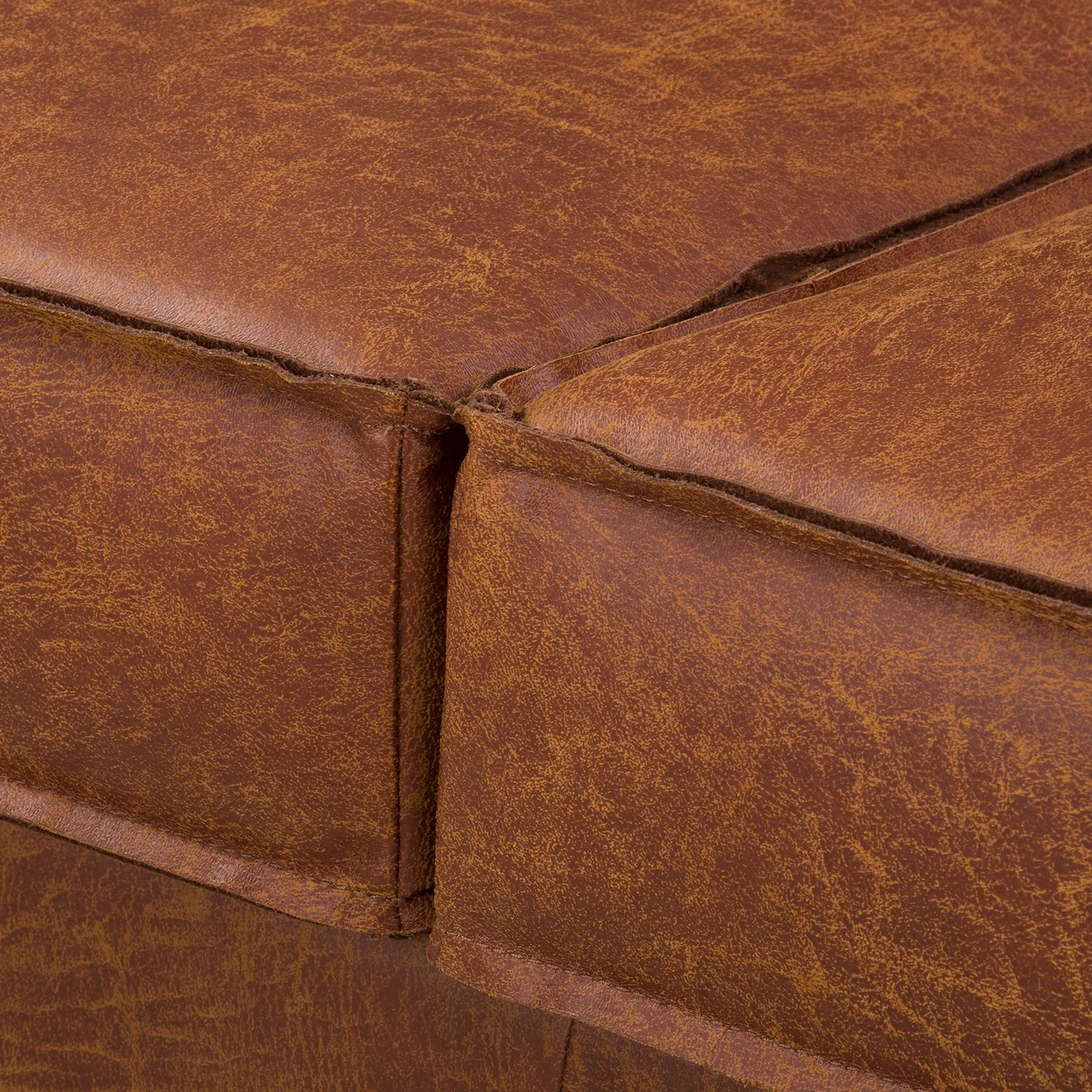 Ars manufacti Bigsofa FORT DODGE - Microfaser Yaka: Cognac 6 Ars manufacti Bigsofa FORT DODGE - Microfaser Yaka: Cognac – Bild 6