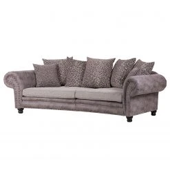 Jack & Alice Bigsofa Petites - Webstoff / Kunstleder - Taupe