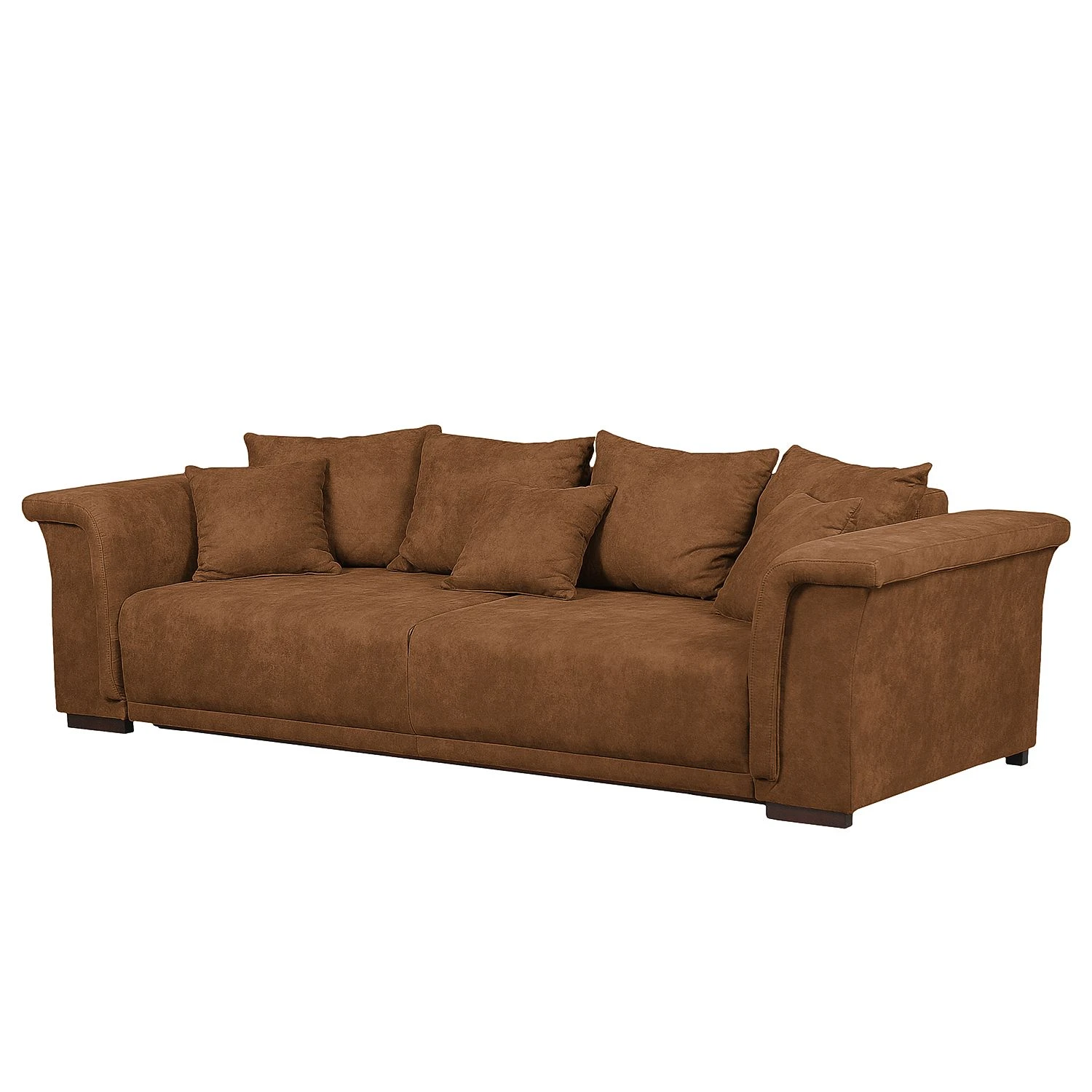 Ars Natura Bigsofa Rockypoint (mit Schlaffunktion) - Antiklederlook - Cognac 1 Ars Natura Bigsofa Rockypoint (mit Schlaffunktion) - Antiklederlook - Cognac