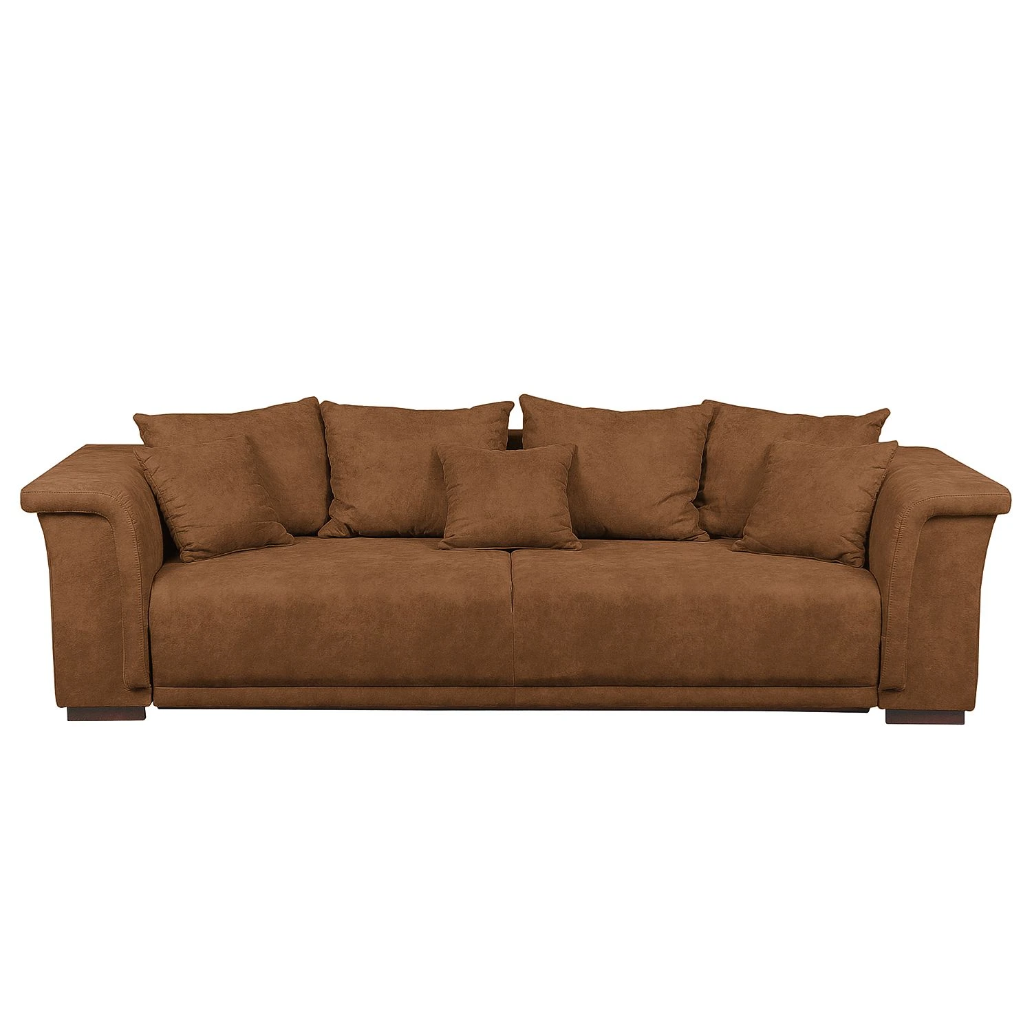 Ars Natura Bigsofa Rockypoint (mit Schlaffunktion) - Antiklederlook - Cognac 3 Ars Natura Bigsofa Rockypoint (mit Schlaffunktion) - Antiklederlook - Cognac – Bild 3