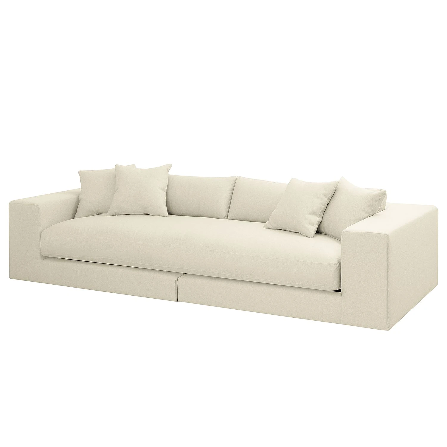 Loftscape Bigsofa Winwick Webstoff - Creme 1 Loftscape Bigsofa Winwick Webstoff - Creme