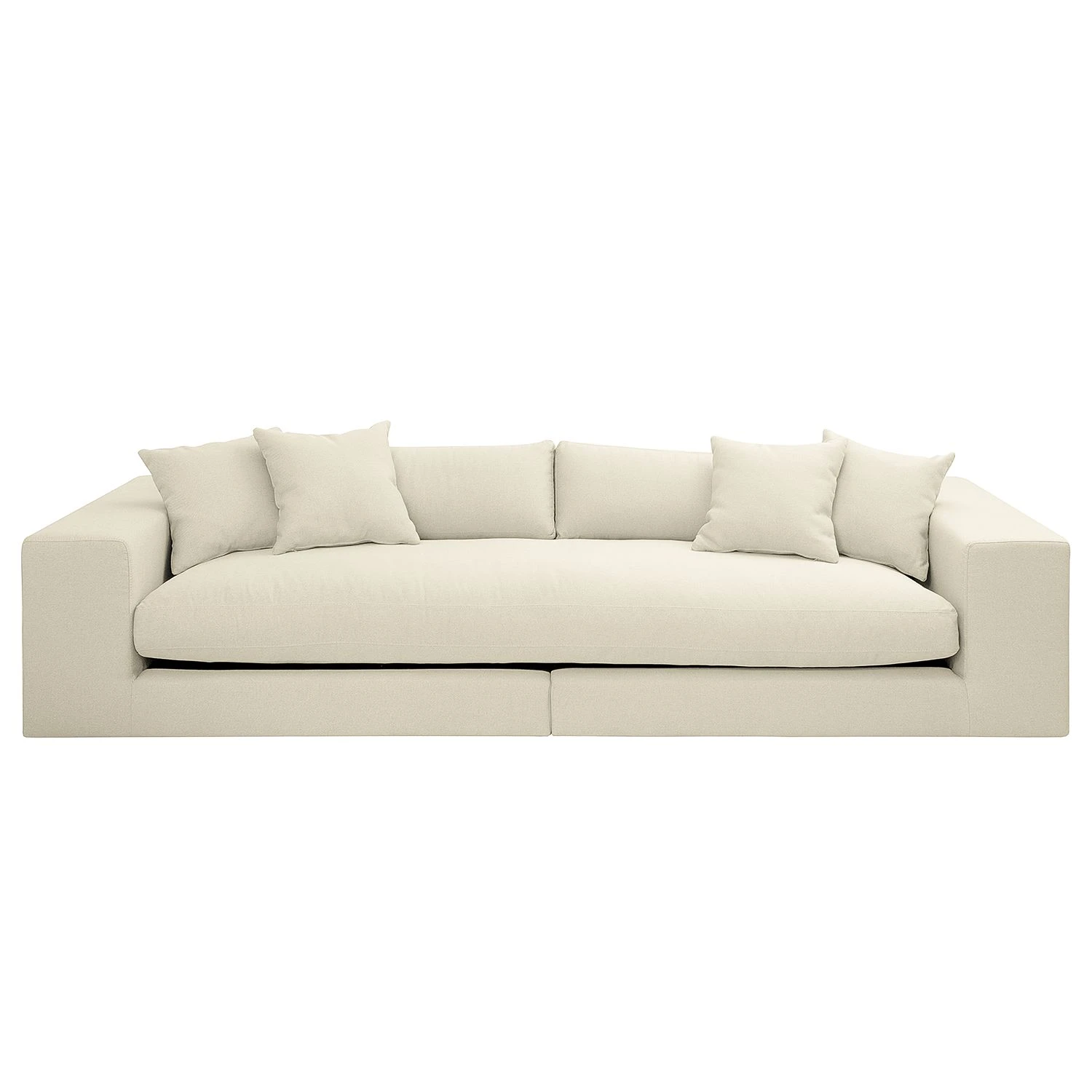 Loftscape Bigsofa Winwick Webstoff - Creme 4 Loftscape Bigsofa Winwick Webstoff - Creme – Bild 4