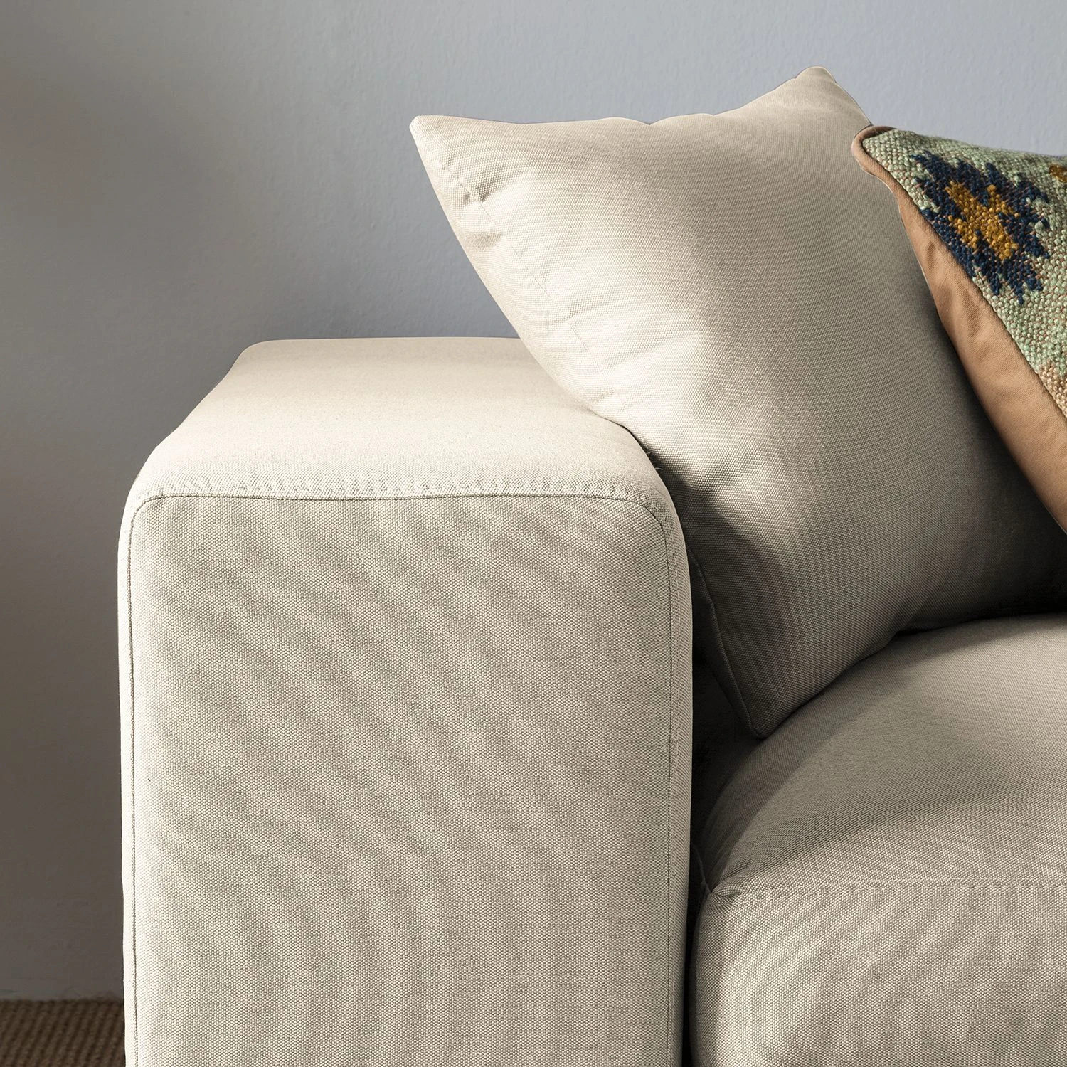 Loftscape Bigsofa Winwick Webstoff - Creme 7 Loftscape Bigsofa Winwick Webstoff - Creme – Bild 7