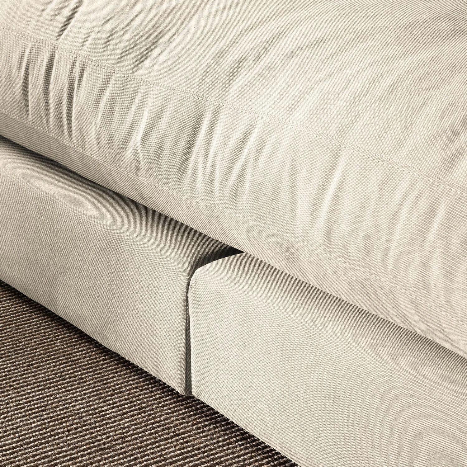 Loftscape Bigsofa Winwick Webstoff - Creme 8 Loftscape Bigsofa Winwick Webstoff - Creme – Bild 8