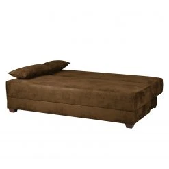 Ars Natura Boxspring-Schlafsofa Dingo - Antiklederoptik - Braun -Wohnzimmermöbel boutique en ligne boxspring schlafsofa dingo antiklederoptik braun 4100140