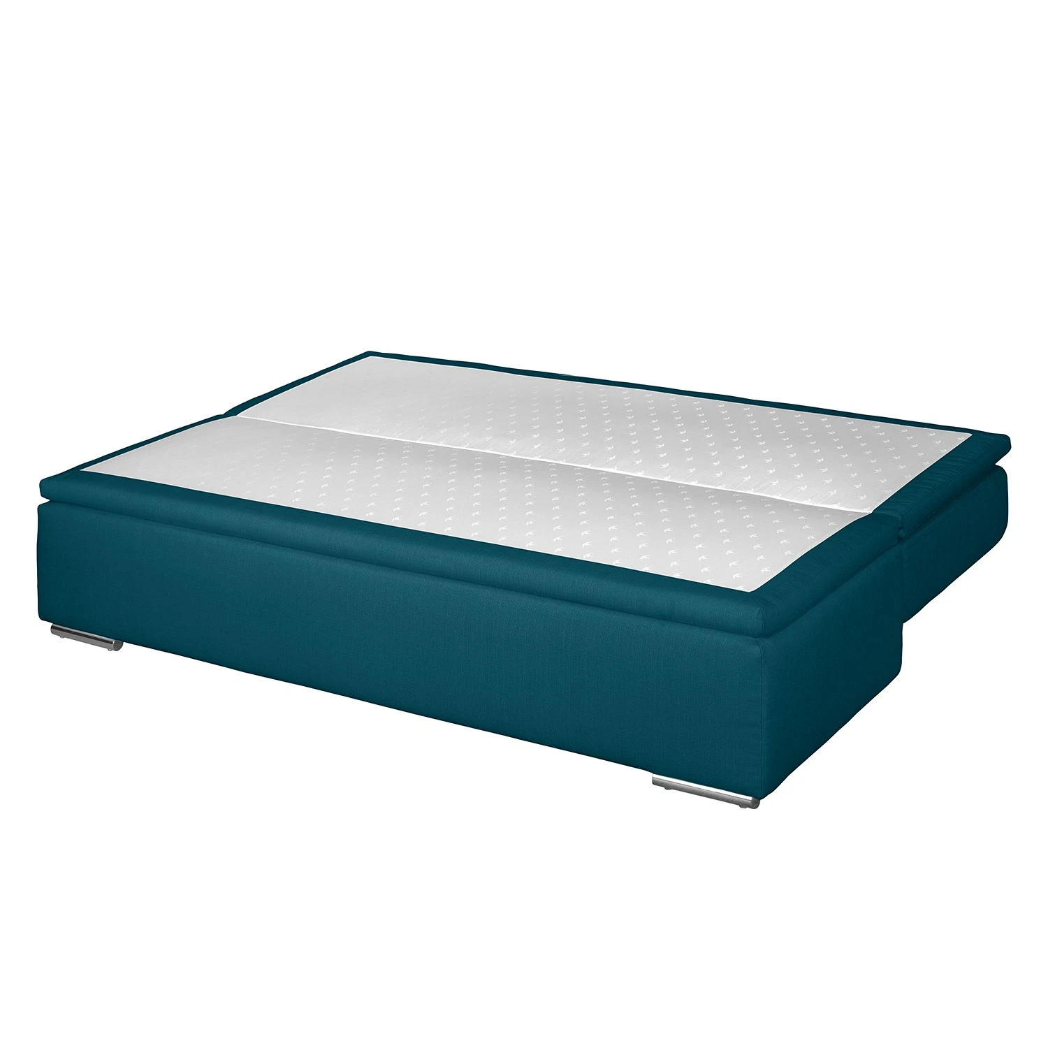 Fredriks Boxspring-Schlafsofa Goodlow - Webstoff Polia: Jeansblau - Mit Schlaffunktion 8 Fredriks Boxspring-Schlafsofa Goodlow - Webstoff Polia: Jeansblau - Mit Schlaffunktion – Bild 8