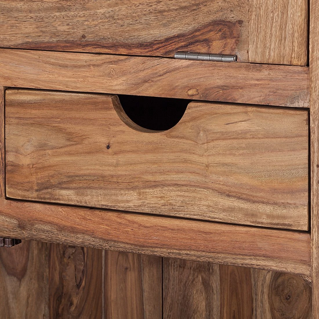 Wolf-Möbel Brotschrank Yoga - Sheesham massiv - Natur 11 Wolf-Möbel Brotschrank Yoga - Sheesham massiv - Natur – Bild 11