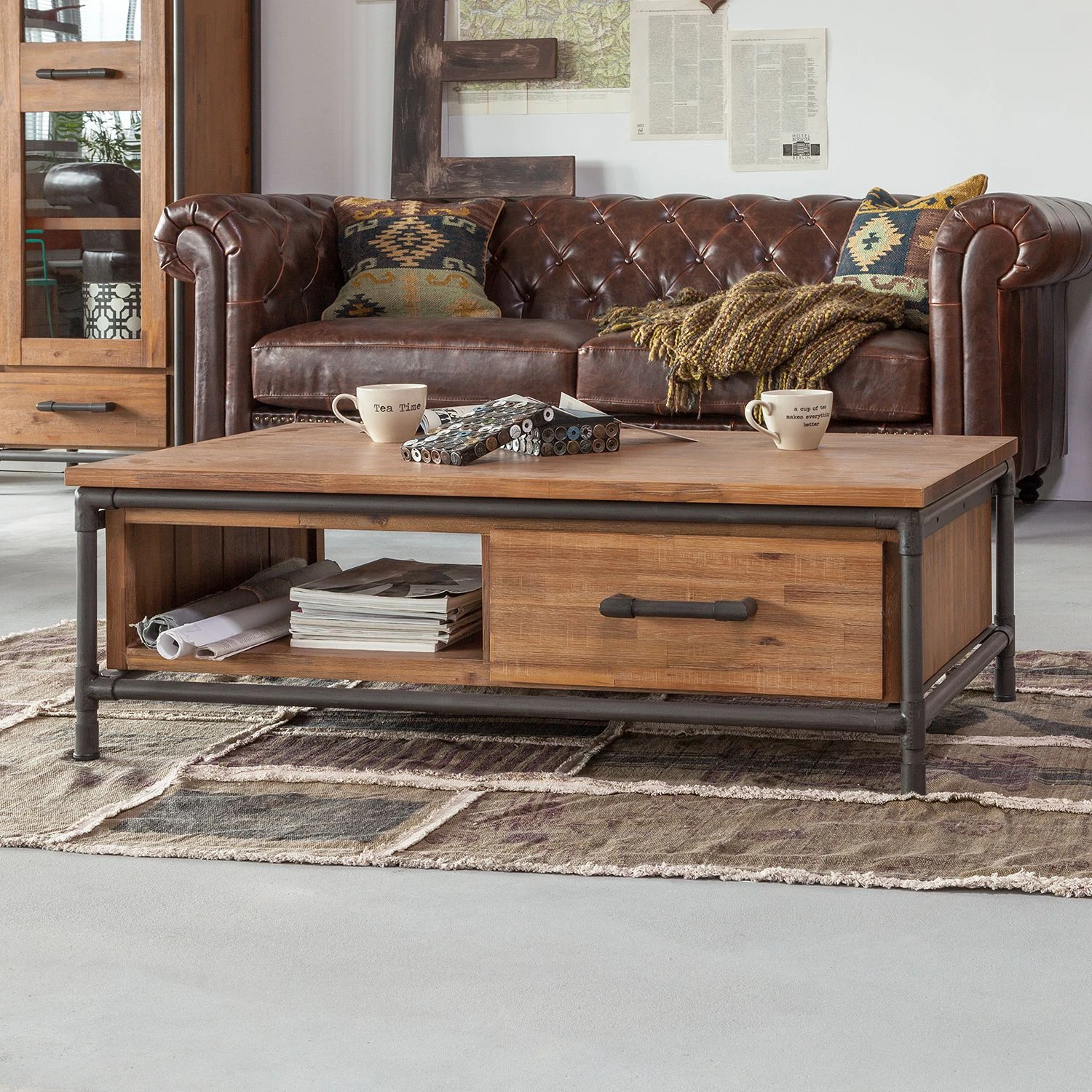 Ars manufacti Couchtisch Atelier I - Akazie teilmassiv 2 Ars manufacti Couchtisch Atelier I - Akazie teilmassiv – Bild 2