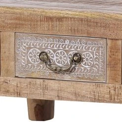 Ars manufacti Couchtisch Curenna - Mango teilmassiv - Mango / Braun -Wohnzimmermöbel boutique en ligne couchtisch curenna mango teilmassiv 4419420