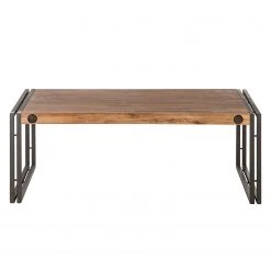 Ars manufacti Couchtisch Manchester - Akazie massiv / Metall - Akazie / Anthrazit -Wohnzimmermöbel boutique en ligne couchtisch manchester akazie massiv metall 4872964