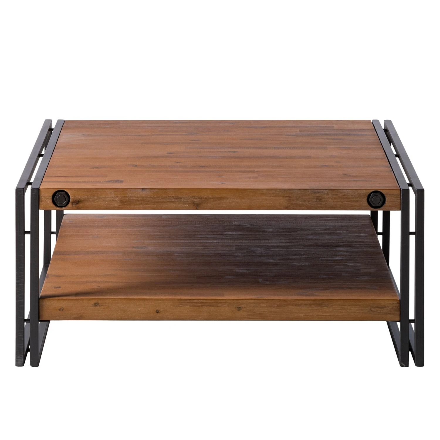 Ars manufacti Couchtisch Manchester IV - Akazie massiv / Metall - Akazie / Anthrazit 4 Ars manufacti Couchtisch Manchester IV - Akazie massiv / Metall - Akazie / Anthrazit – Bild 4