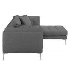 Fredriks Ecksofa Agueda I Webstoff - Anthrazit - Longchair davorstehend rechts -Wohnzimmermöbel boutique en ligne ecksofa agueda webstoff longchair ottomane davorstehend rechts anthrazit 2662950