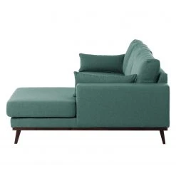 Mørteens Ecksofa Billund I Webstoff - Petrol / Grau - Longchair davorstehend rechts -Wohnzimmermöbel boutique en ligne ecksofa billund i webstoff longchair davorstehend rechts mintgruen 4670756