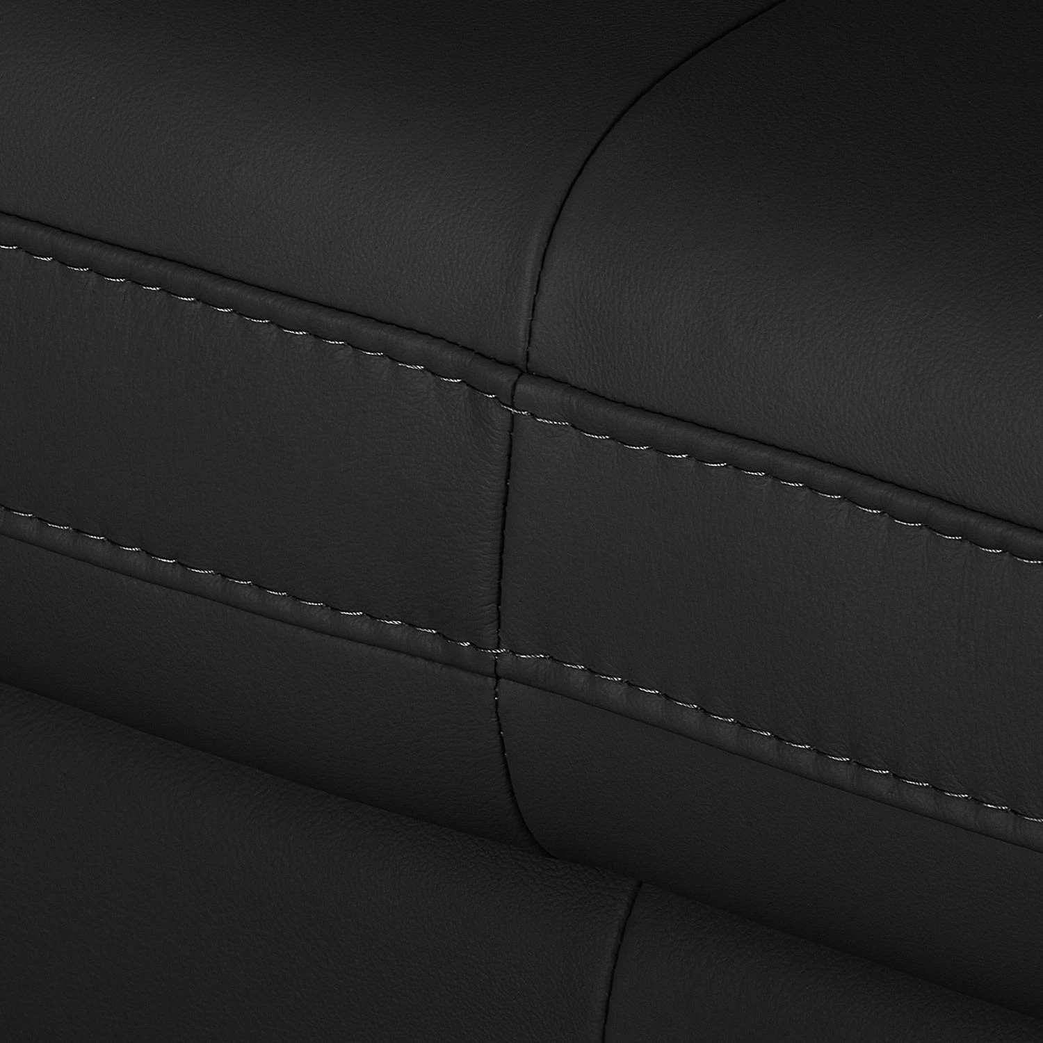 Fredriks Ecksofa Bivona II Echtleder - Schwarz - Longchair davorstehend links 9 Fredriks Ecksofa Bivona II Echtleder - Schwarz - Longchair davorstehend links – Bild 9