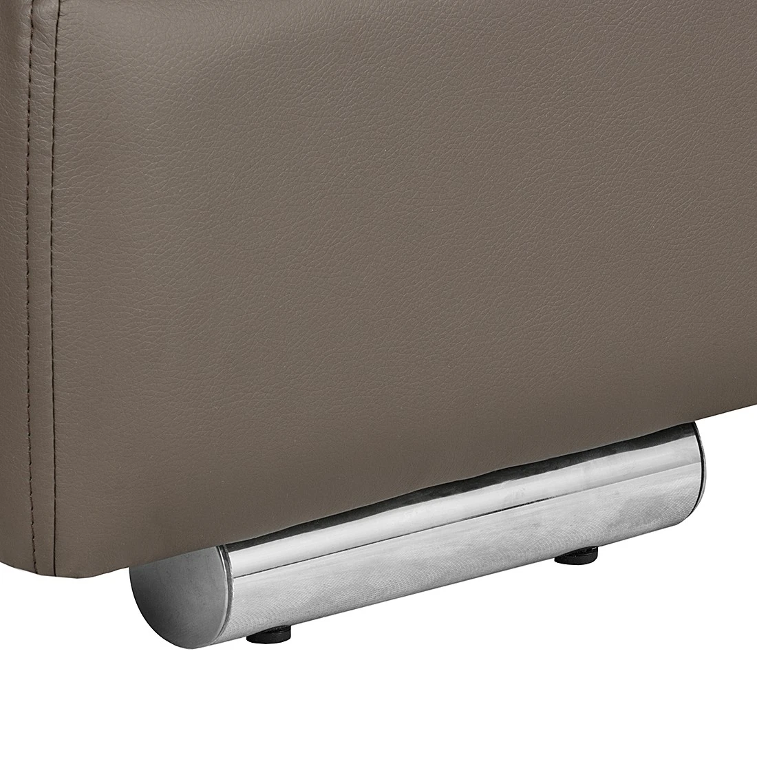 Roomscape Ecksofa Tosya - Kunstleder Braun - Ottomane davorstehend rechts 14 Roomscape Ecksofa Tosya - Kunstleder Braun - Ottomane davorstehend rechts – Bild 14