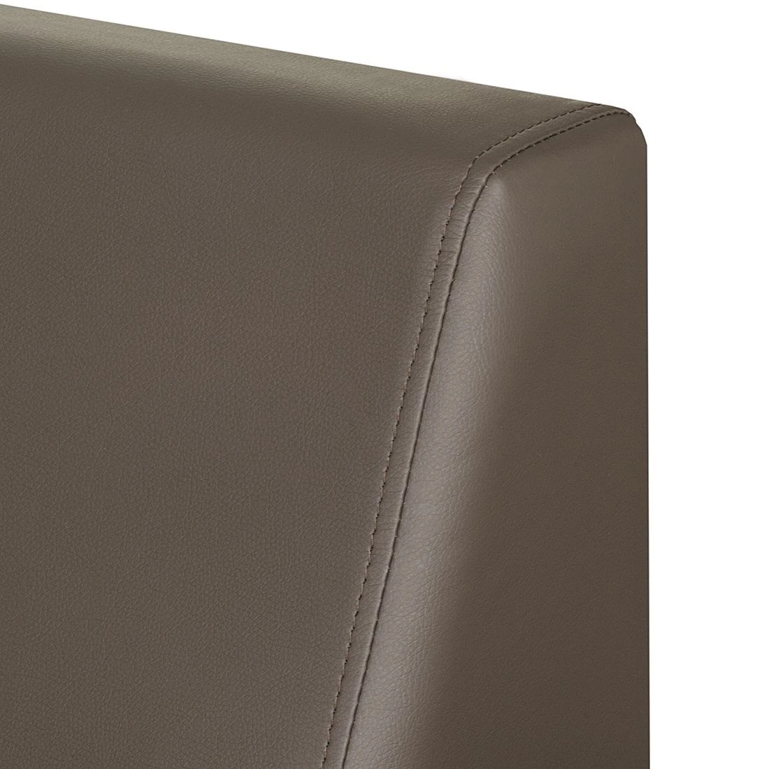 Roomscape Ecksofa Tosya - Kunstleder Braun - Ottomane davorstehend rechts 12 Roomscape Ecksofa Tosya - Kunstleder Braun - Ottomane davorstehend rechts – Bild 12