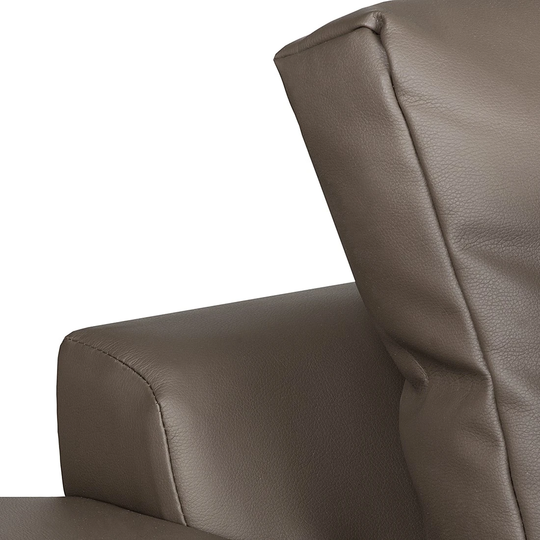 Roomscape Ecksofa Tosya - Kunstleder Braun - Ottomane davorstehend rechts 11 Roomscape Ecksofa Tosya - Kunstleder Braun - Ottomane davorstehend rechts – Bild 11