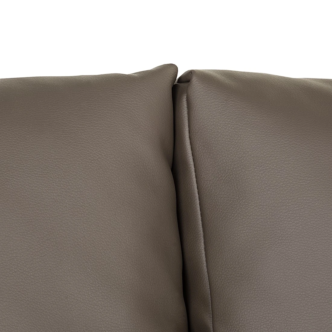 Roomscape Ecksofa Tosya - Kunstleder Braun - Ottomane davorstehend rechts 7 Roomscape Ecksofa Tosya - Kunstleder Braun - Ottomane davorstehend rechts – Bild 7