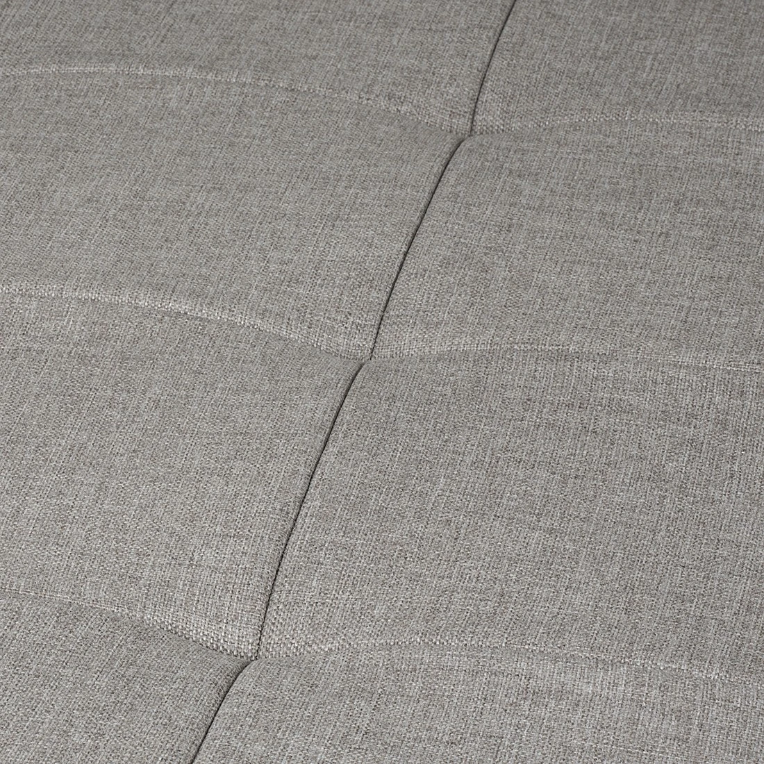 Roomscape Ecksofa Tosya - Kunstleder Dunkelbraun/Strukturstoff Grau - Ottomane davorstehend links 14 Roomscape Ecksofa Tosya - Kunstleder Dunkelbraun/Strukturstoff Grau - Ottomane davorstehend links – Bild 14