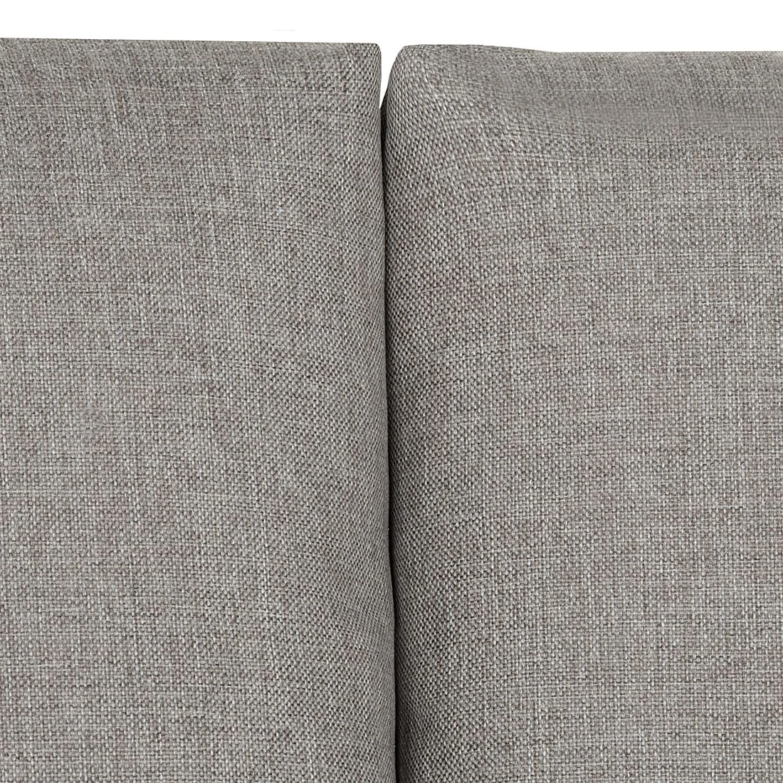 Roomscape Ecksofa Tosya - Kunstleder Dunkelbraun/Strukturstoff Grau - Ottomane davorstehend links 12 Roomscape Ecksofa Tosya - Kunstleder Dunkelbraun/Strukturstoff Grau - Ottomane davorstehend links – Bild 12