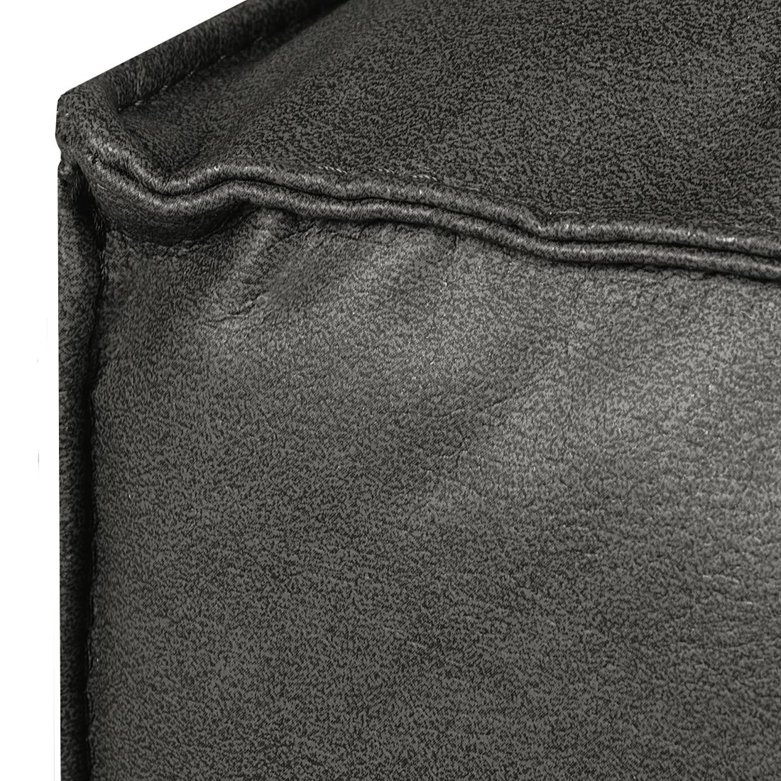 Loftscape Ecksofa Calli - Kunstleder Anthrazit - Longchair davorstehend rechts 9 Loftscape Ecksofa Calli - Kunstleder Anthrazit - Longchair davorstehend rechts – Bild 9