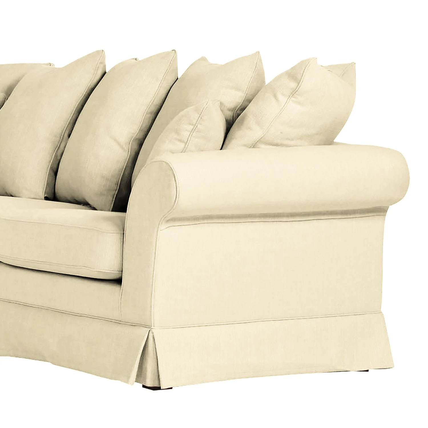 Maison Belfort Ecksofa Campagne III Webstoff - Beige 3 Maison Belfort Ecksofa Campagne III Webstoff - Beige – Bild 3