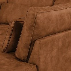 Ars manufacti Ecksofa Coolock Antiklederlook - Cognac - Ottomane davorstehend rechts -Wohnzimmermöbel boutique en ligne ecksofa coolock antiklederlook ottomane davorstehend rechts cognac 4532232