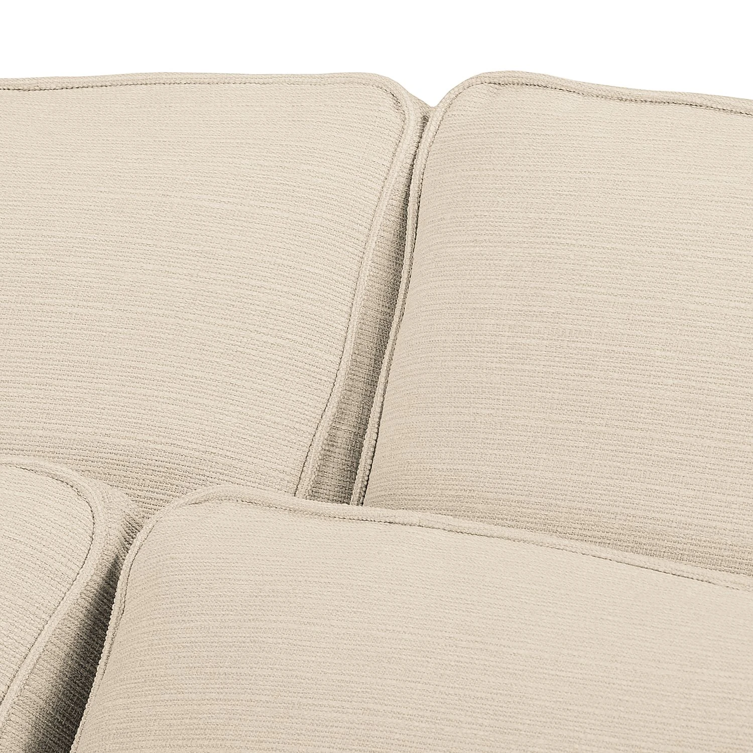 Naturoo Ecksofa Coolock Webstoff - Creme - Ottomane davorstehend rechts 14 Naturoo Ecksofa Coolock Webstoff - Creme - Ottomane davorstehend rechts – Bild 14