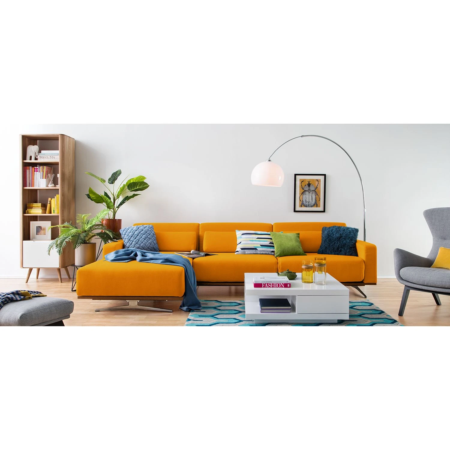 Fredriks Couchtisch Hilja - Hochglanz Weiß 3 Fredriks Couchtisch Hilja - Hochglanz Weiß – Bild 3